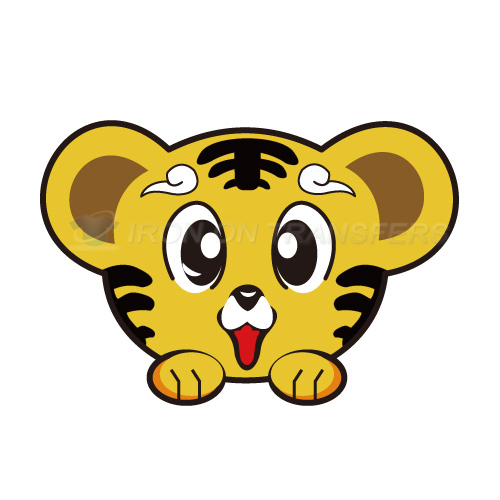 Tiger Iron-on Stickers (Heat Transfers)NO.8883